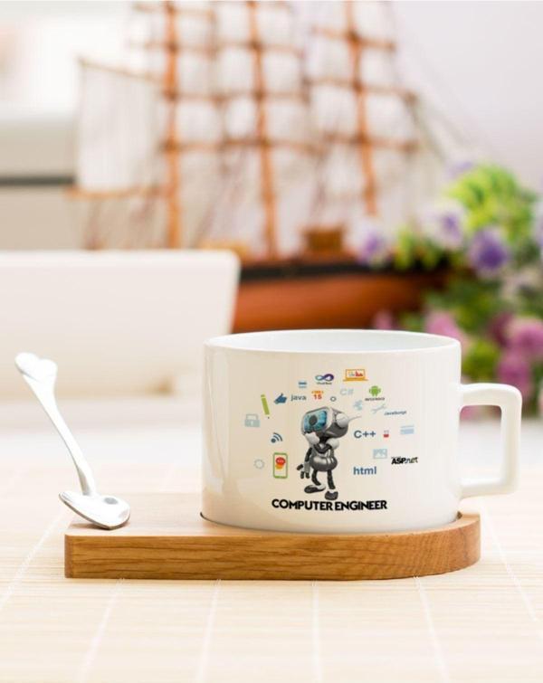 Hediyelen Computer Engineer Çay Kahve Fincanı - Image 1