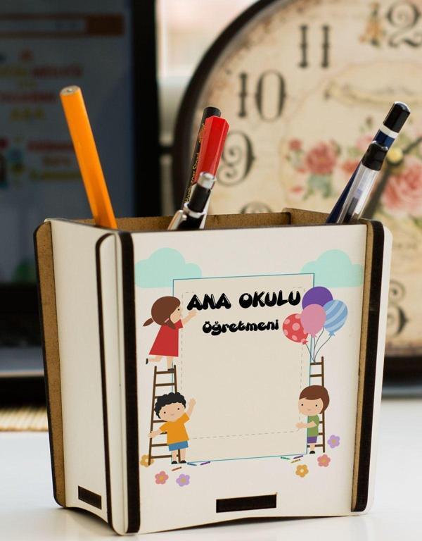 Hediyelen Ana Okulu Öğretmeni Kalemlik - Image 1