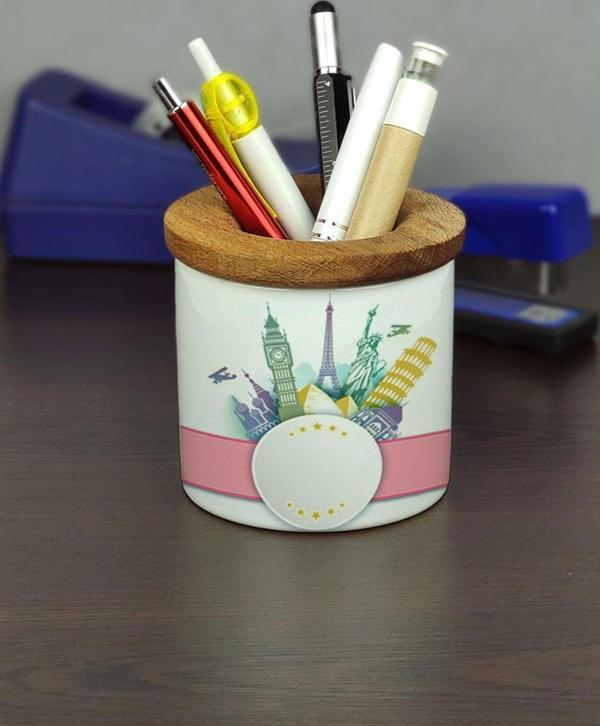 Hediyelen Turizm Seramik Kalemlik - Image 1