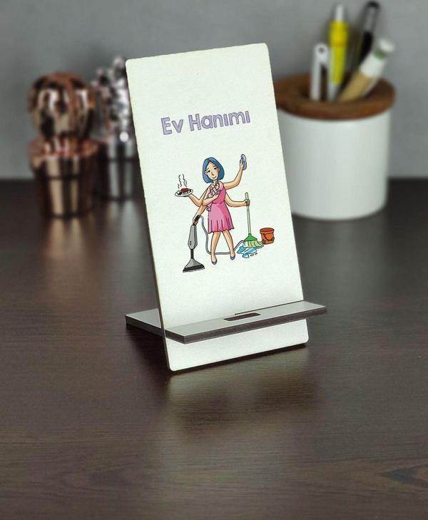 Hediyelen Ev Hanımı Telefon Standı - Image 1