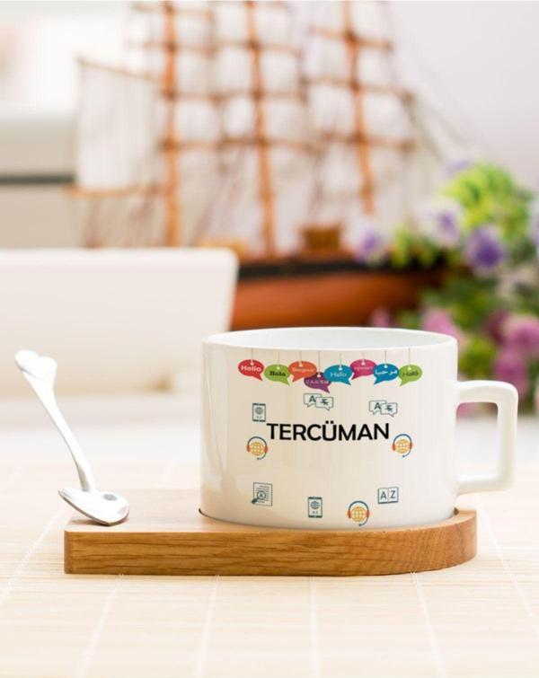Hediyelen Tercüman Çay Kahve Fincanı - Image 1