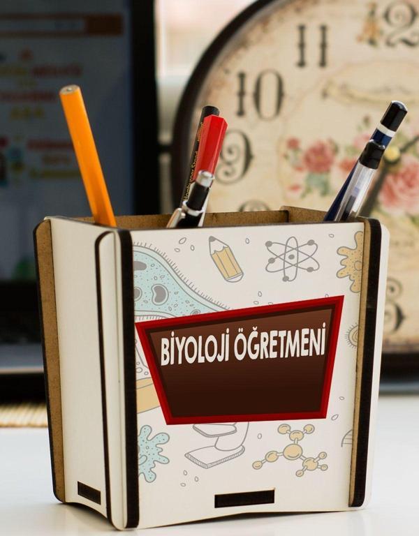 Hediyelen Biyoloji Öğretmeni Kalemlik - Image 1