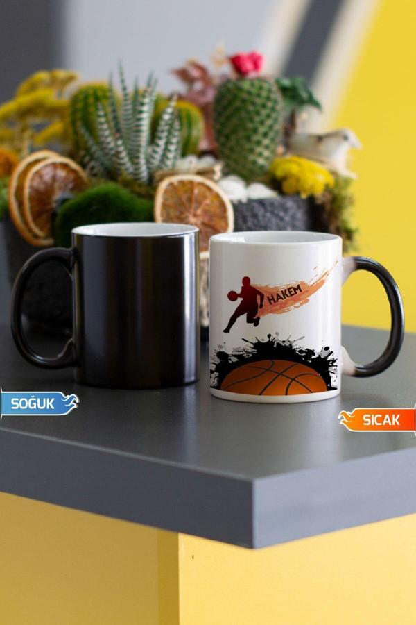 Hediyelen Basketbol Hakemi Sihirli Kupa Bardak - Image 1