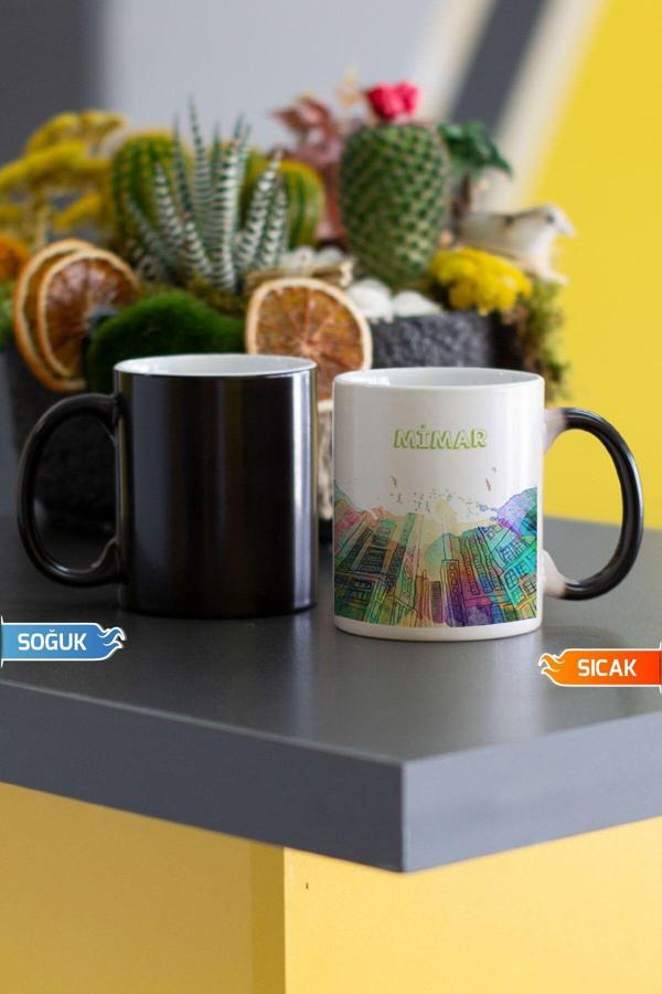 Hediyelen Mimar Sihirli Kupa Bardak - Image 1