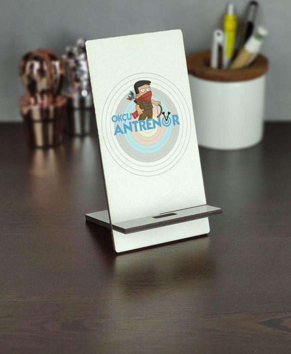 Hediyelen Okçu Antrenör Telefon Standı - Image 1