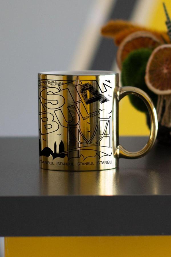 Hediyelen Istanbul Gold Kupa Bardak - Image 1