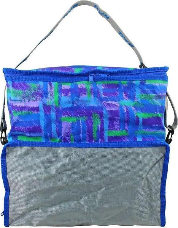 Muhtelif Bag Mavi Gri Çift Katlı Çanta 40*40*20 - Image 1