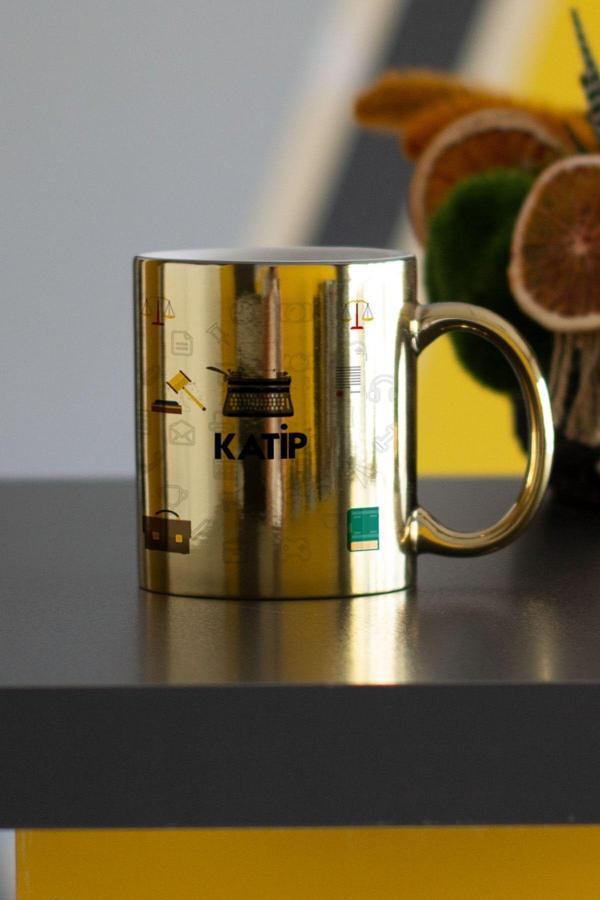 Hediyelen Katip Gold Kupa Bardak - Image 1