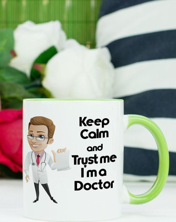 Hediyelen Doktor Kupa Bardak Yeşil - Image 1