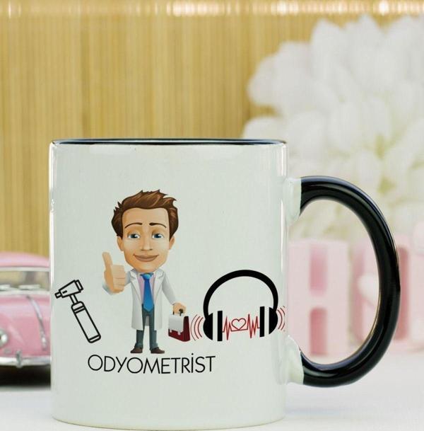 Hediyelen Odyometrist Kupa Bardak Siyah - Image 1