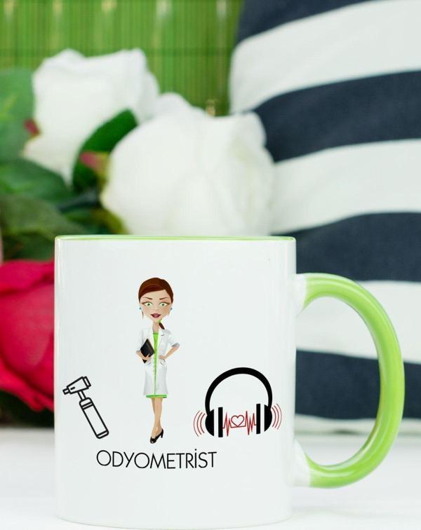 Hediyelen Odyometrist Kupa Bardak Yeşil - Image 1