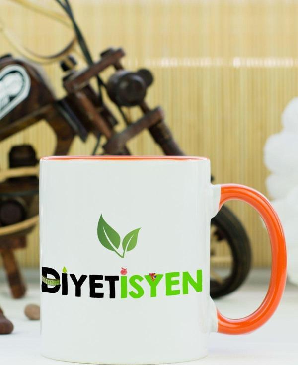 Hediyelen Diyetisyen Kupa Bardak Turuncu - Image 1