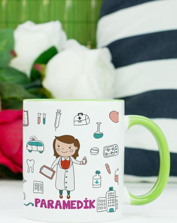 Hediyelen Paramedik Kupa Bardak Yeşil - Image 1