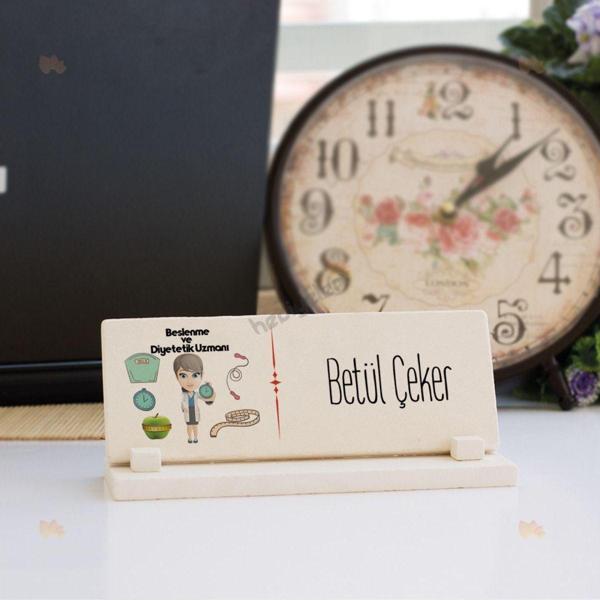 Hediyelen Beslenme Ve Diyetetik Uzmanı (Diyetisyen) Taş İsimlik - Image 1