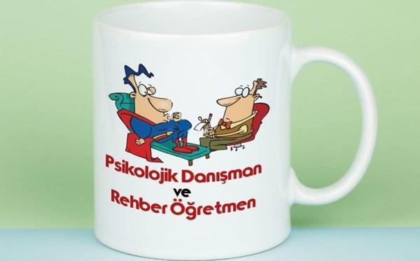 Hediyelen Psikolojik Danışman Ve Rehber Öğretmen Kupa Bardak - Image 1