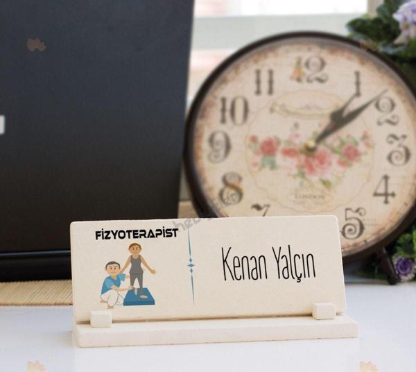 Hediyelen Fizyoterapist Erkek Figür Taş İsimlik - Image 1