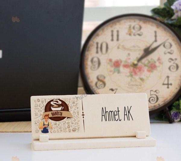 Hediyelen Barista Taş İsimlik - Image 1