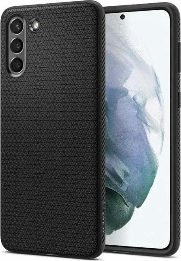 Spigen Liquid Air Galaxy S21 Kılıf - Matte Black Matte Black - Image 1