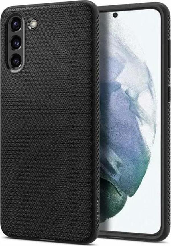 Spigen Liquid Air Galaxy S21 Plus Kılıf - Matte Black Matte Black - Image 1