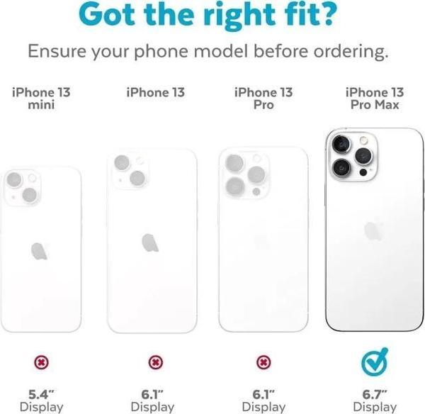 Speck iPhone 13 Pro Max Kılıfı Black/Slate Grey - Image 1