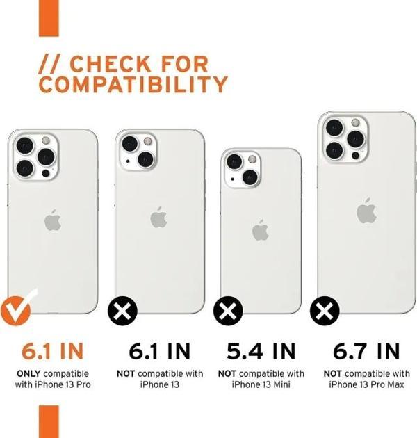 UAG DOT iPhone 13 Pro Max Kılıfı iPhone 13 Pro Black - Image 1