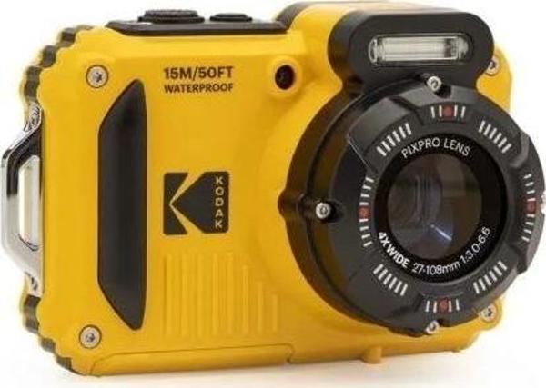 KODAK PIXPRO WPZ2 Su Geçirmez WiFi Dijital Fotoğraf Makinesi Sarı - Image 1