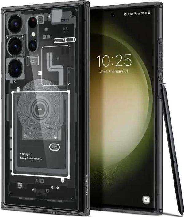 Spigen Ultra Hybrid Galaxy S23 Ultra Kılıf Zero One S23 Ultra - Image 1