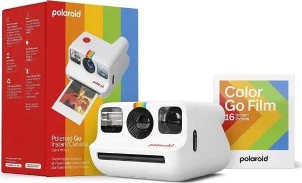 Polaroid Go Gen2 - Mini Şipşak Kamera + Film - 16 Fotoğraf (6282) Beyaz - Image 1