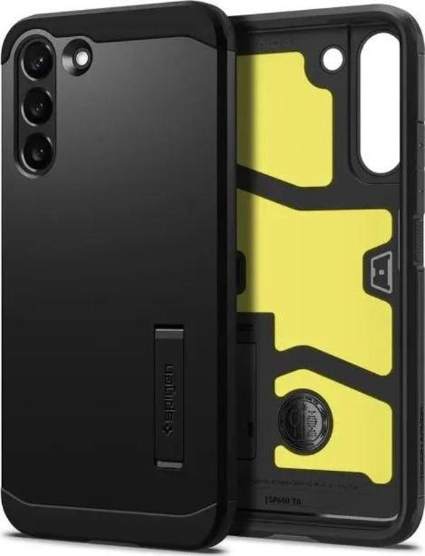 Spigen Tough Armor Galaxy S22 Kılıf Black - Image 1