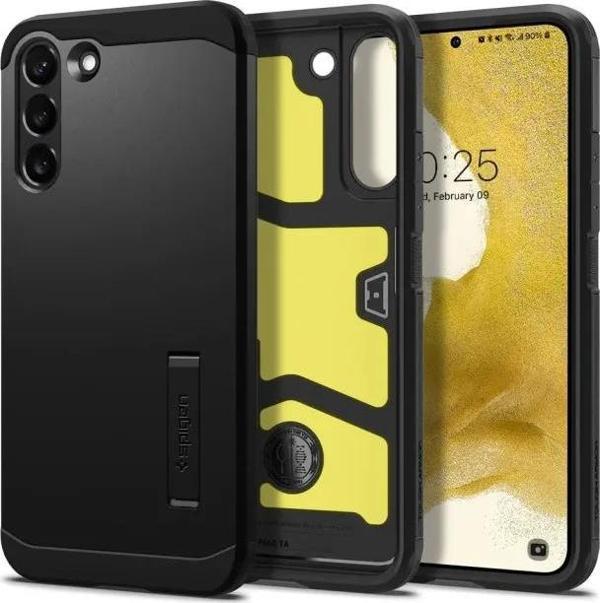 Spigen Tough Armor Galaxy S22 Plus Kılıf Black - Image 1