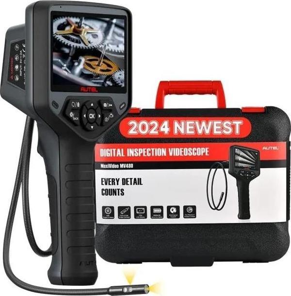 Autel MaxiVideo HD Çift Kamera 360° Dönebilen Gözetim Kamerası MV480 - Image 1