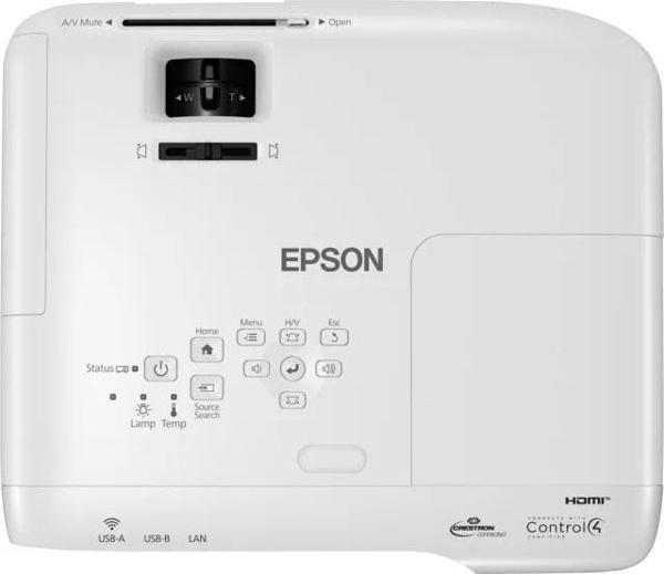 Epson, EPSV11HA03020, PowerLite 118 3LCD XGA Sınıf Projektörü Clear - Image 1