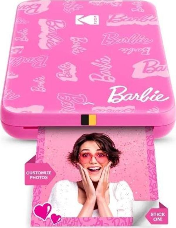 KODAK Step Anında Renkli Fotoğraf Yazıcısı Barbie Signature Printer - Image 1