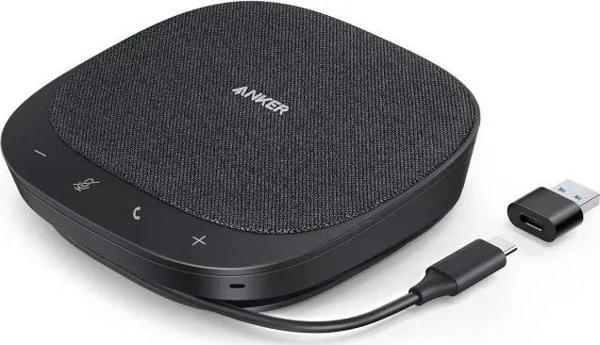 Anker PowerConf S330 360° 4 Mikrofonlu Konferans Hoparlörü - Image 1