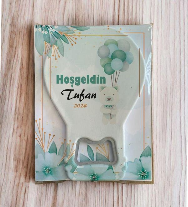 Hediyelen Yenidoğan Bebek Hediyesi Balon Açacak Magnet Baby Shower Hediyesi 30 Adet 005 - Image 1