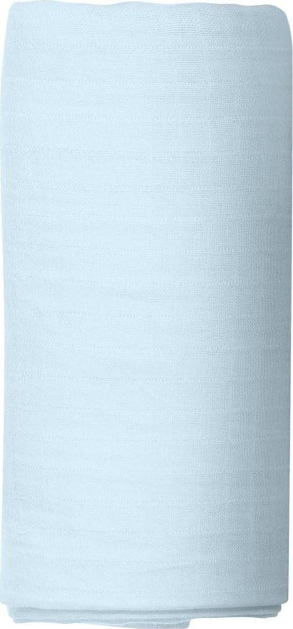 Maki Home Yüzde Yüz Pamuklu Açık Mavi 100x200+50x70 Tek Kişilik Lastikli Çarşaf Seti - Image 1
