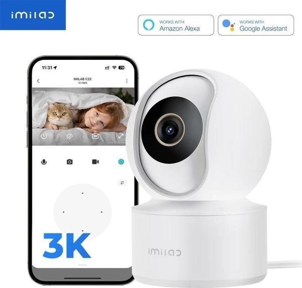 Imilab C22 3K WiFi Eklenti İç Mekan Kamerası - Image 1