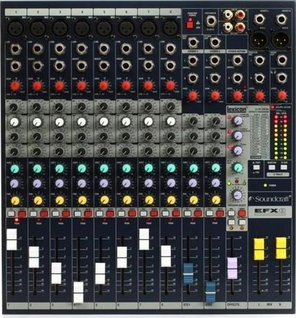 Soundcraft Efx8 8 Kanal Mikser - Image 1