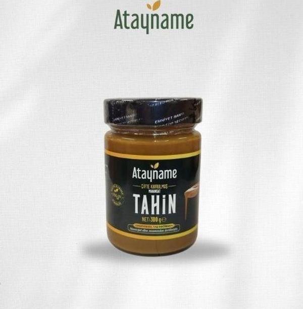 Atayname Manavgat Çifte Kavrulmuş Tahin 300 G Cam - Image 1