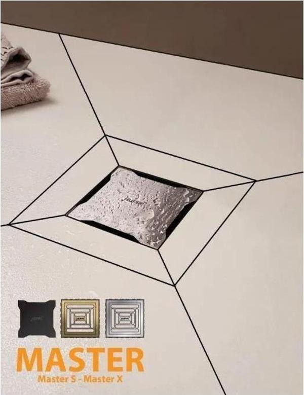 Hüppe MasterX Yalıtımlı 10x10 Parlak Bakır-Yandan 47H002600000PB03 - Image 1