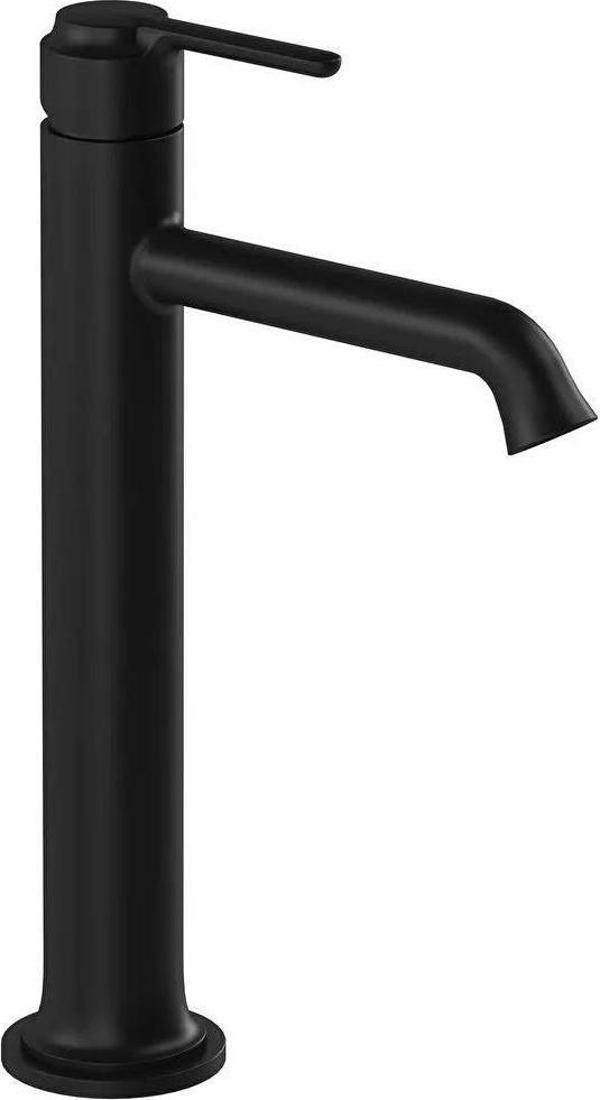 Origin Classic Çanak Lavabo Bat.Üst.Kum.Mat Siyah A4288236 Üstten Kumandalı Batarya - Image 1