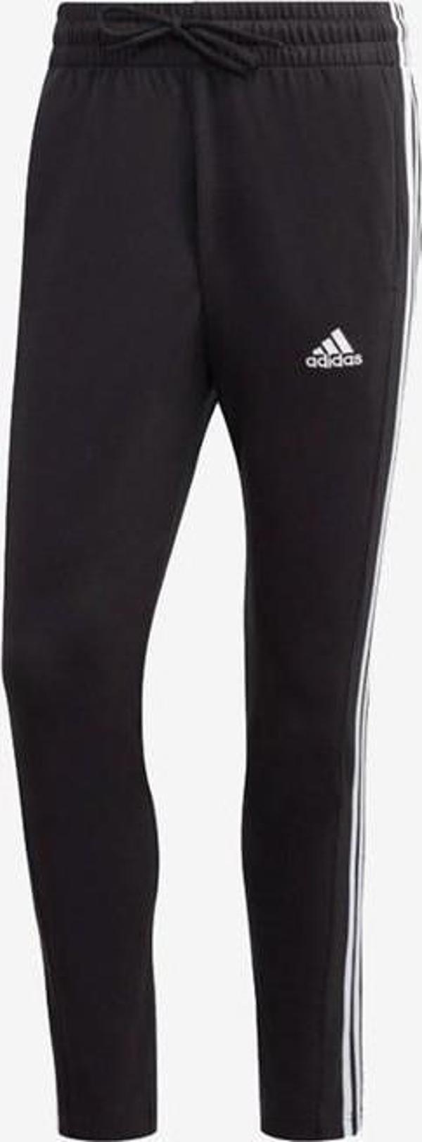 Adidas M 3-Stripes Single Jersey Tapered Open Hem Pant Erkek Eşofman Altı IC0044 - Image 1