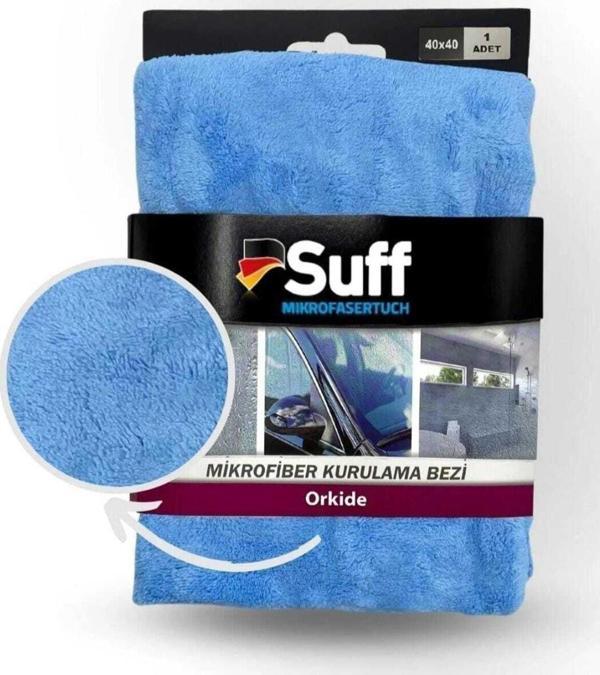 Suff Komşu Çıldırtan Bez 2 Adet Kurulama/Oto Pasta/Cila Bezi - Orkide Mikrofiber Temizlik Bezi - Image 1