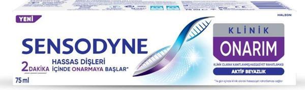 Sensodyne Klinik Onarım Aktif Beyazlık 75 ml - Image 1