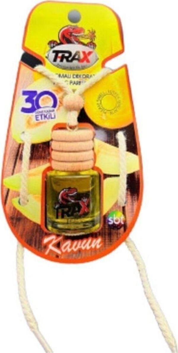 T-Rax Oto Araç Ayna Asma Şişe Cam Koku Kavun Aromalı Oto Parfümü 8Ml - Image 1