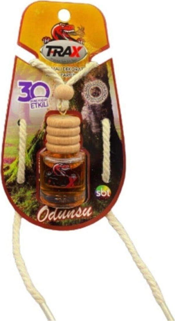 T-Rax Oto Araç Ayna Asma Şişe Cam Koku Odunsu Aromalı Oto Parfümü 8Ml - Image 1