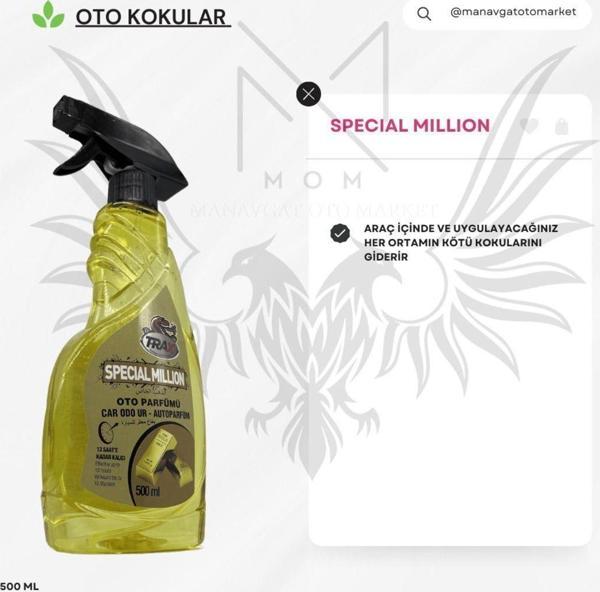 T-Rax Specıal Mıllıon Sprey Oto Koku 500Ml - Image 1