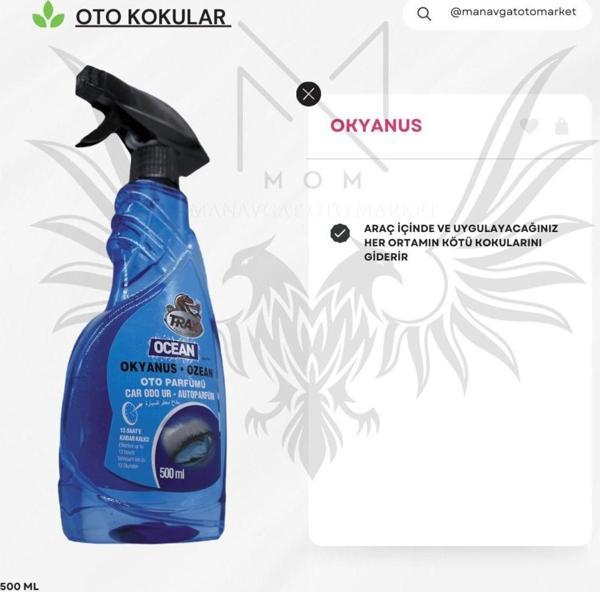 T-Rax Sprey Oto Koku 500Ml Okyanus - Image 1
