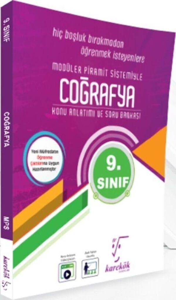 9. Sınıf Coğrafya Konu Anlatımlı Soru Bankası Karekök Yayınları - Karekök Eğitim Yayınları - Image 1
