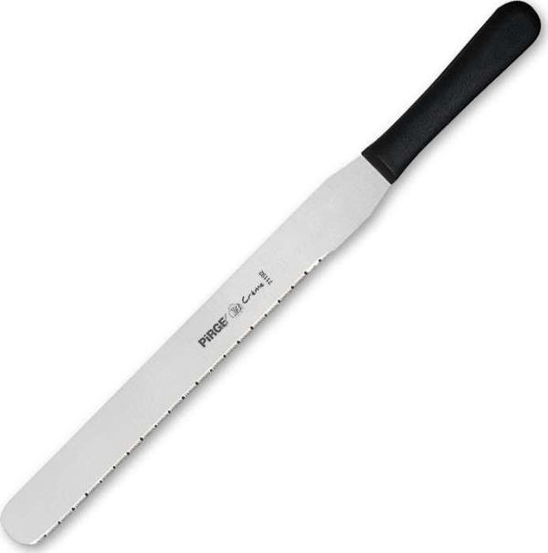 Pirge Creme Pasta Bıçağı Dişli Siyah 30 Cm 71192 - Image 1